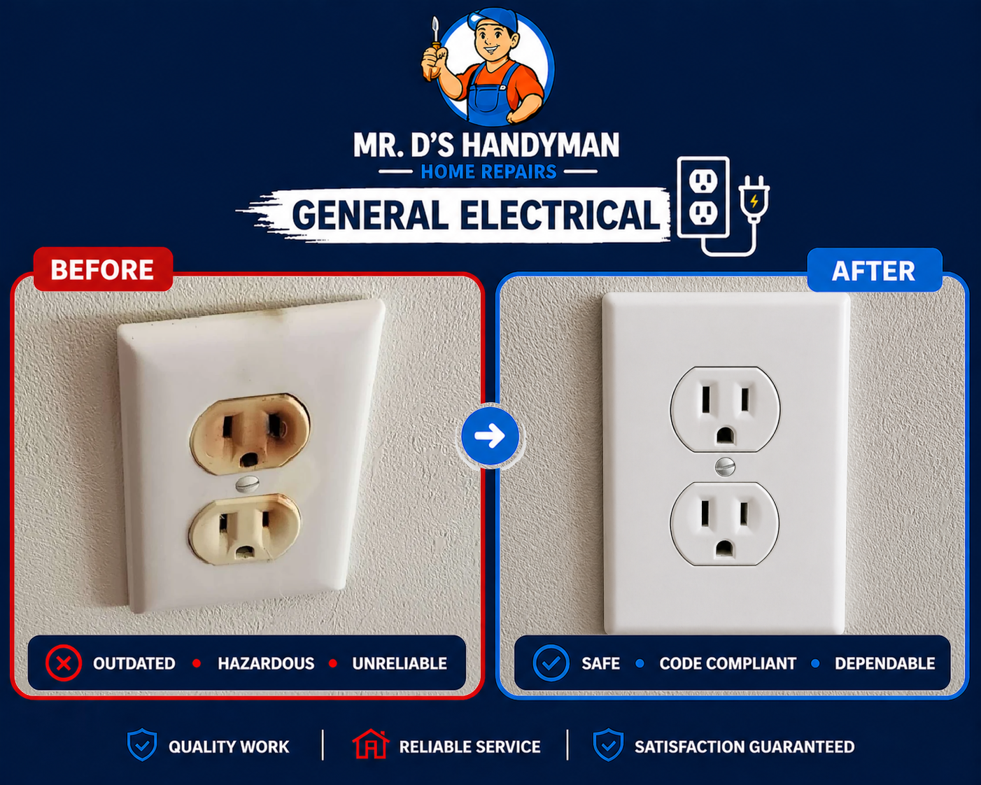 General Electrical by Mr. D's Handyman in Hobgood, NC — photo 1 of 3
